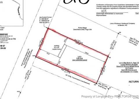 809 S Patterson Street, Maxton, NC 28364