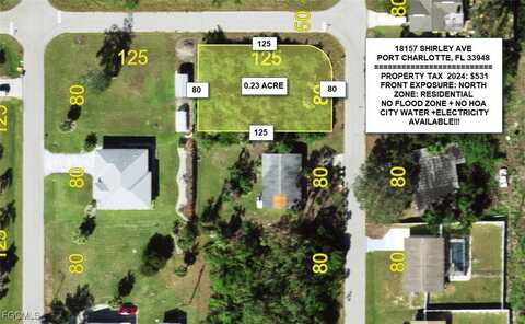 18157 Shirley Avenue, Port Charlotte, FL 33948