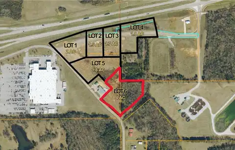 Lot 6 McCord Rd, Pontotoc, MS 38863