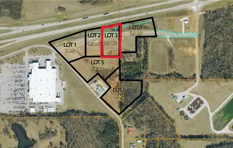Lot 3 McCord Rd, Pontotoc, MS 38863