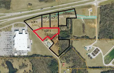 Lot 5 McCord Rd, Pontotoc, MS 38863