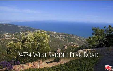24734 W Saddle Peak Rd, Malibu, CA 90265