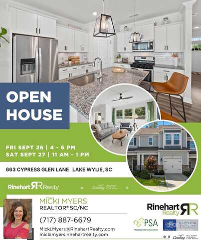 663 Cypress Glen Lane, Lake Wylie, SC 29710