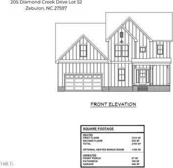 205 Diamond Creek Drive, Zebulon, NC 27597