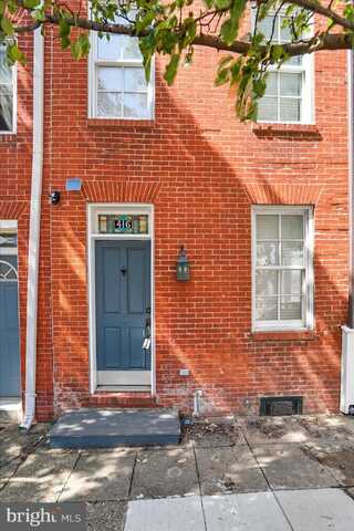 416 S EDEN STREET, BALTIMORE, MD 21231