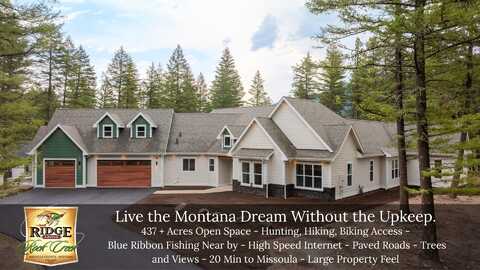 24500 Stonefly Road, Clinton, MT 59825