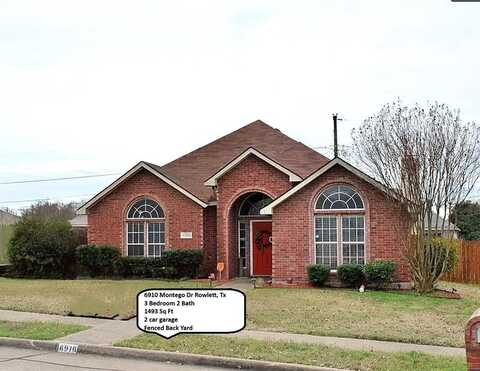 6910 Montego Drive, Rowlett, TX 75089