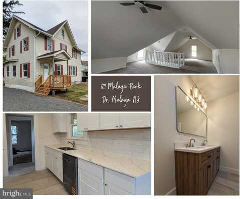 129 MALAGA PARK DRIVE, MALAGA, NJ 08328