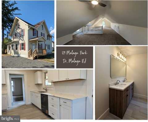 129 MALAGA PARK DRIVE, MALAGA, NJ 08328