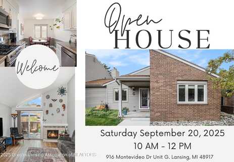 916 Montevideo Drive unit: G, Lansing, MI 48917