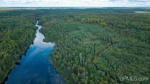 33 acres off Net River, Amasa, MI 49903