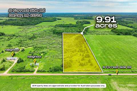 V/L 9.91a S Forest Glen Road, Rudyard, MI 49780