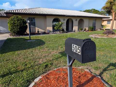 505 RUBENS DRIVE, NOKOMIS, FL 34275