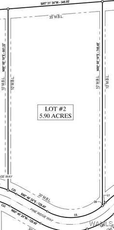 Pine Ridge Way lot: 2, Coker, AL 35452