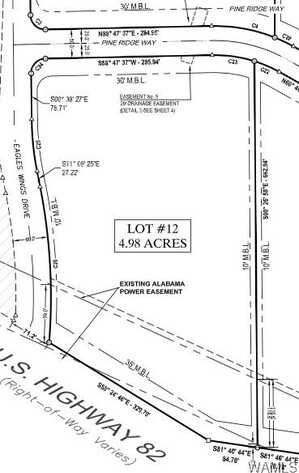 Pine Ridge Way lot: 12, Coker, AL 35452