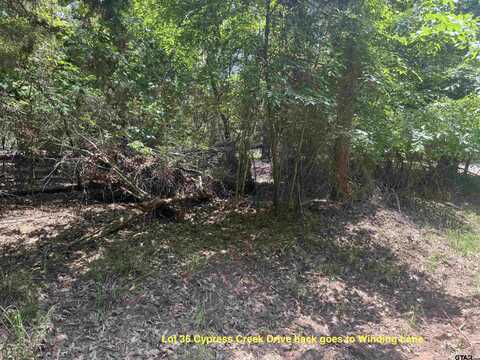 Lot 37 Cypress Creek Drive, Mount Vernon, TX 75457