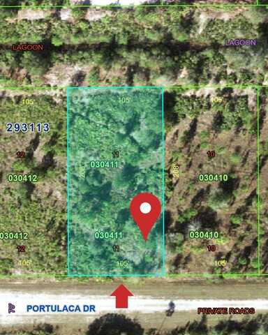 1022 Portulaca Drive, Indian Lake Estates, FL 33855