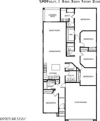 12478 W Nicholas Drive, Marana, AZ 85653