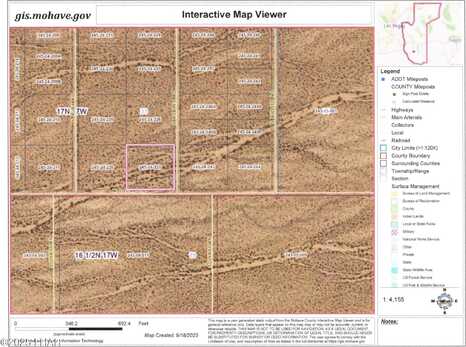 Desert Shadows Ranchos Unit 3 lot: 8, Yucca, AZ 86438