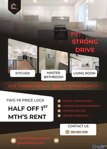 9115 Strong Drive, Huntsville, AL 35802