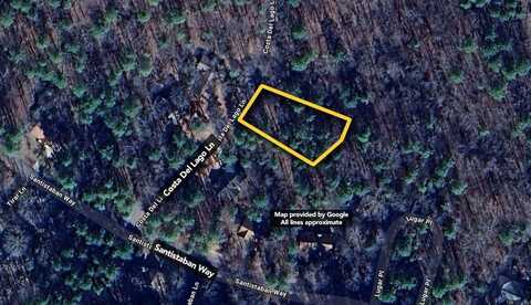 0.37+/- Acres on Costa Del Lago, Hot Springs Village, AR 71909