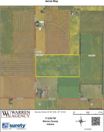8300 N 450 East Road, Pine Village, IN 47975