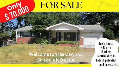 9456 Dawn Court, Jennings, MO 63136