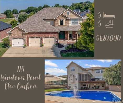 115 Windover Point, Glen Carbon, IL 62034