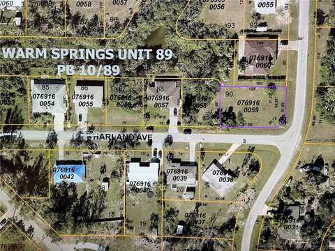 Lot 90 HARLAND AVENUE, NORTH PORT, FL 34287