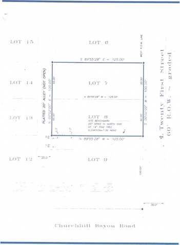 Lots 7 & 8 21ST Street, Santa Rosa Beach, FL 32459
