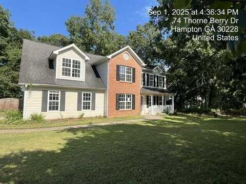 74 Thorne Berry Drive, Hampton, GA 30228