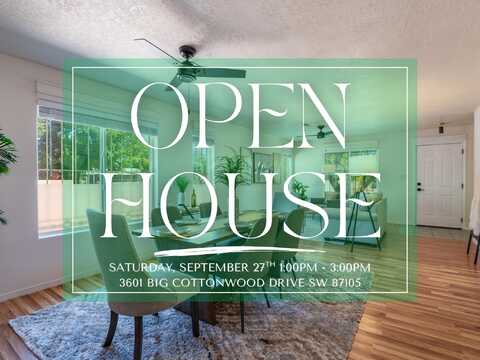 3601 BIG COTTONWOOD Drive, Albuquerque, NM 87105