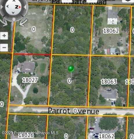 PARROT Road lot: 9, Weeki Wachee, FL 34614