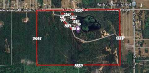 0 Cranberry Lake, Harrison, MI 48625