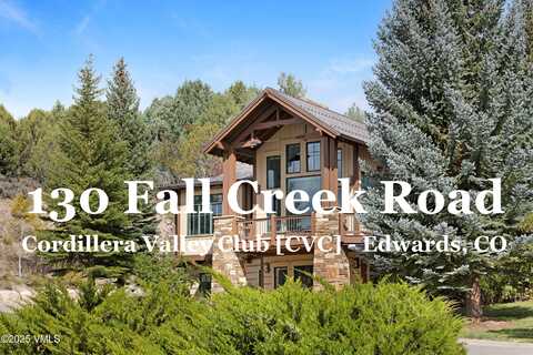 130 Fall Creek Road, Edwards, CO 81632
