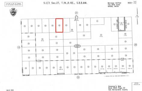 Near El Paseo Drive, 29 Palms, CA 92277