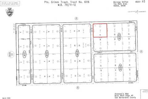Ruby Drive, 29 Palms, CA 92277