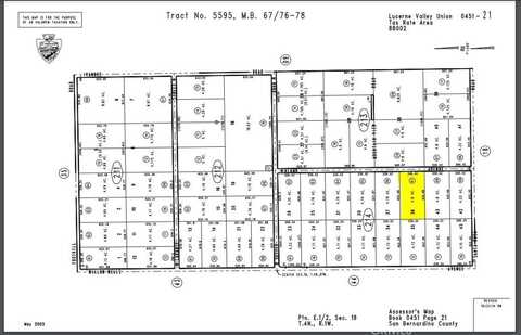 Alamo Parcel #0451-214-07, Lucerne Valley, CA 92356