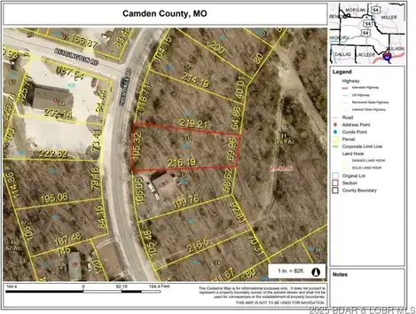 Cherokee Road lot: 854, Lake Ozark, MO 65049