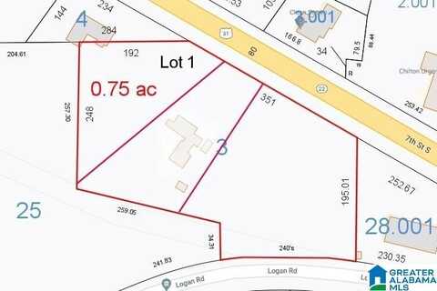 1209 S 7TH STREET, CLANTON, AL 35045