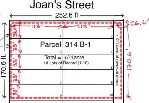 Square 314 B-1 JOANS Street, Mandeville, LA 70448
