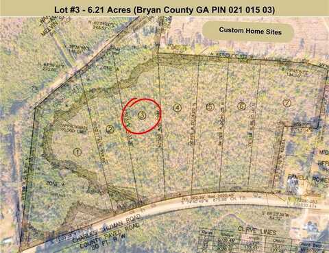 Lot 3 Charles Shuman Road, Pembroke, GA 31321