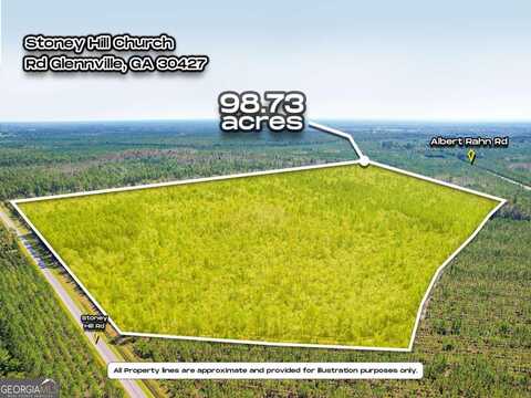 0 Stoney Hill Church, Glennville, GA 30427