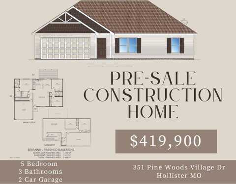 351 Pine Woods Village Drive, Hollister, MO 65672