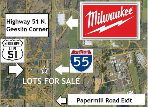 10 Acres Hwy 51- Geeslin Corner, Grenada, MS 38901