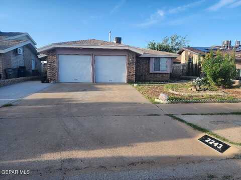 2243 Robert Wynn Drive, El Paso, TX 79936
