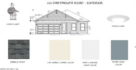221 DARTMOUTH Road, Saint Augustine, FL 32086