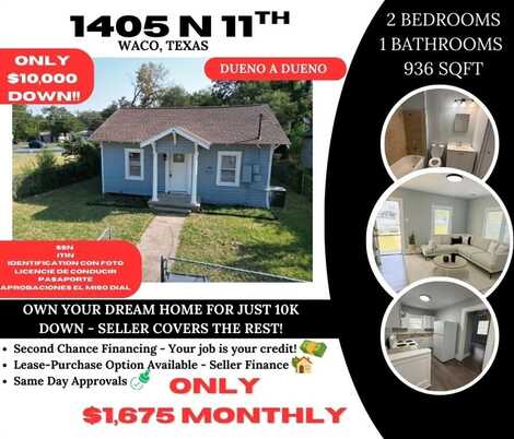 1405 N 11th Street, Waco, TX 76707