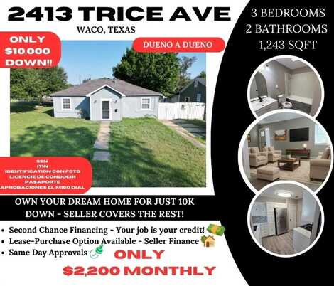 2413 Trice Avenue, Waco, TX 76707