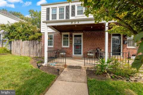 211 WILDEN DRIVE, TOWSON, MD 21286